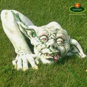 Troll sz&ouml;rny vicces kerti figura