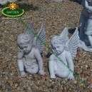 Angyalos szobor dekor&aacute;ci&oacute; 