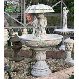 Kerti sz&ouml;kőkutak mad&aacute;ritat&oacute;k csobog&oacute;k