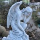 Szomorú angyal szobor