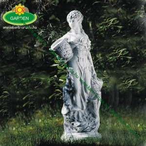 Szobor vir&aacute;gtart&oacute;s kis Zsuzsi 