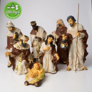 Betlehemi figurák Szent Család szobor 