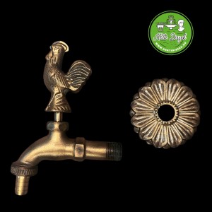 Kerti csap r&eacute;z kakasos