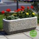 Gyöngykavicsos virágláda 80cm