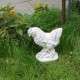 Kerti dísz kakas kőből kültéri dekoráció